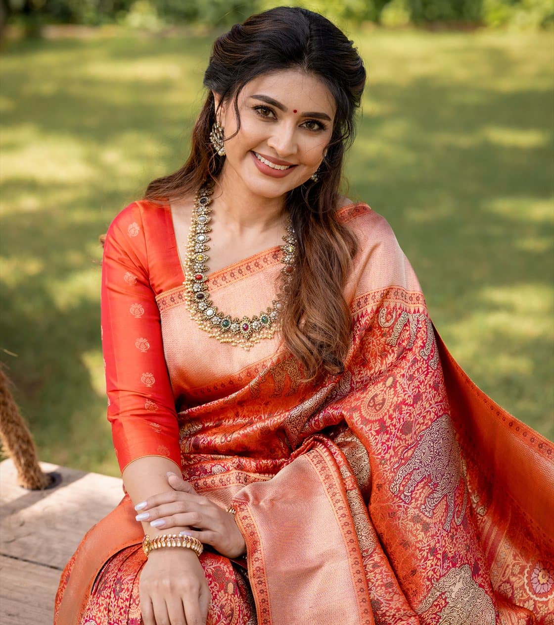Actress Sneha, founder of Snehalayaa Silks