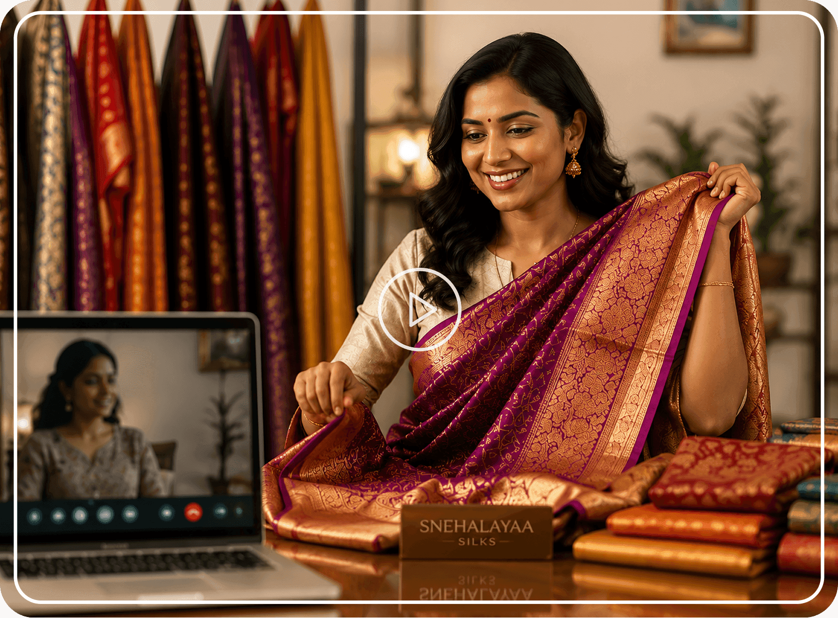 Live video saree consultation