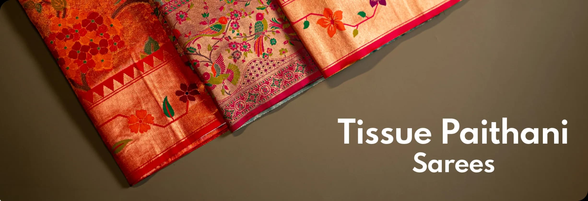 Tissue Paithani Sarees