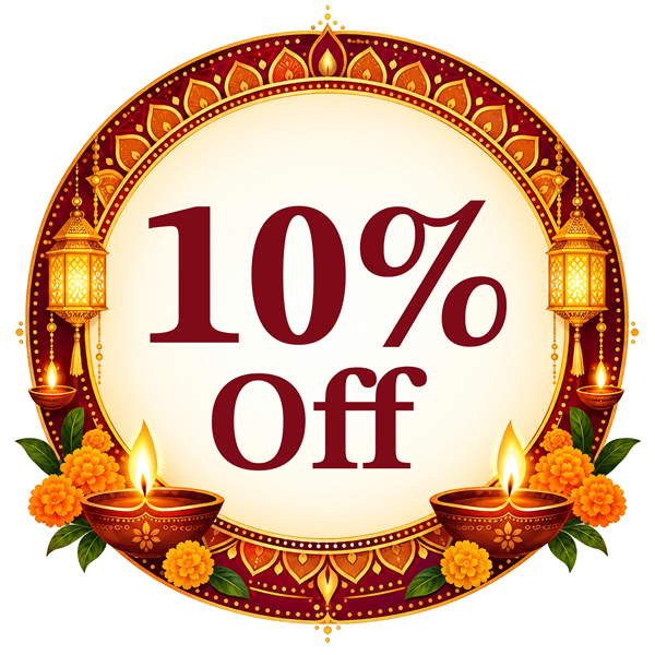 Diwali sale: 10% off collection