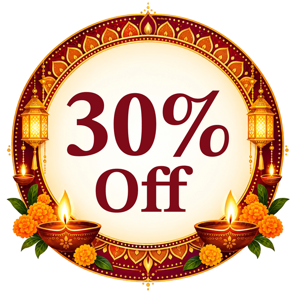 Diwali sale: 30% off collection